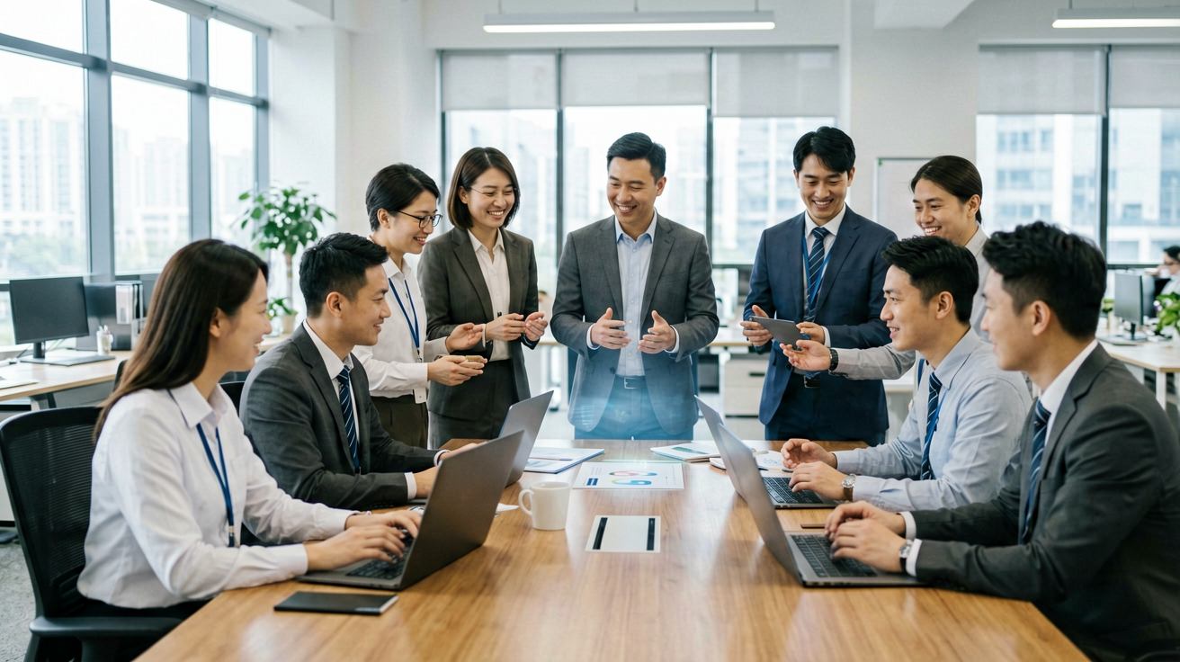 乐竟公司团队与办公环境